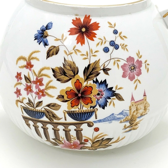 Vintage Teapot Ellgreave England English Ironstone - Picture 2 of 8